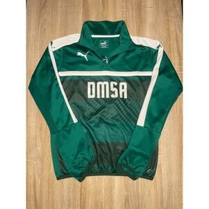 DMSA Puma Green Soccer Jacket Vintage Small